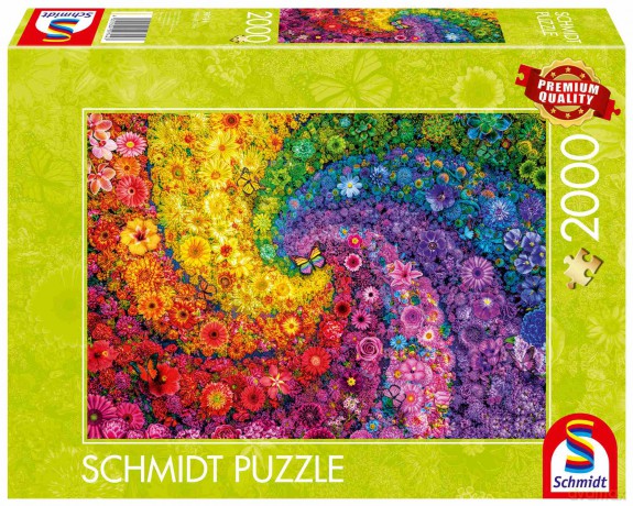 G3 PQ 2000 el. Kolorowy wir kwiatów i motyli 112983 [PUZZLE]