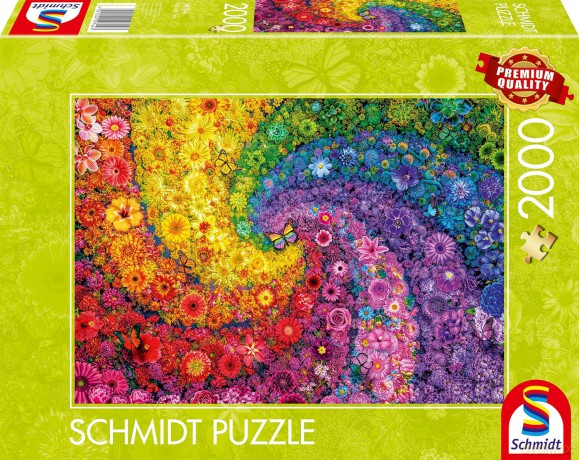 G3 PQ 2000 el. Kolorowy wir kwiatów i motyli 112983 [PUZZLE]