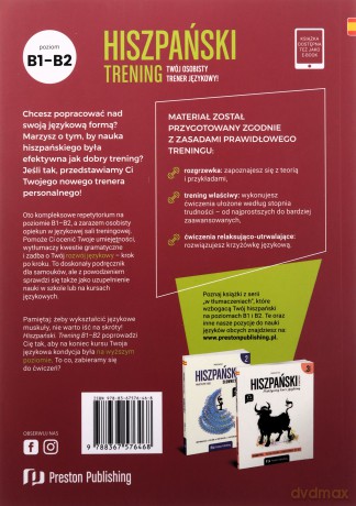 Hiszpański. Trening. Poziom B1-B2 - Maja Zawierzeniec [KSIĄŻKA]