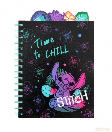 Kołobrulion A5 Disney Black Stitch 100 kartek wzór 3