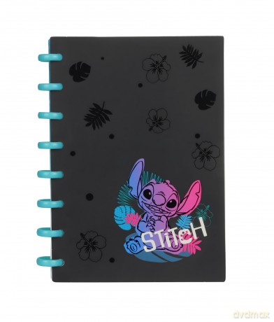 Kołobrulion A5 Disney Black Stitch big ring 100 kartek wzór 3