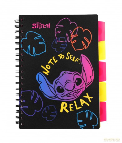 Kołobrulion B5 Disney Black Stitch wzór 1