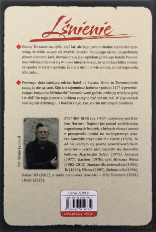 Lśnienie - Stephen King [KSIĄŻKA]