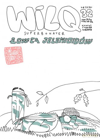 Łowca Jelenioidów. Wilq Superbohater (Tom 32) - Bartosz Minkiewicz, Tomasz Minkiewicz [KOMIKS]