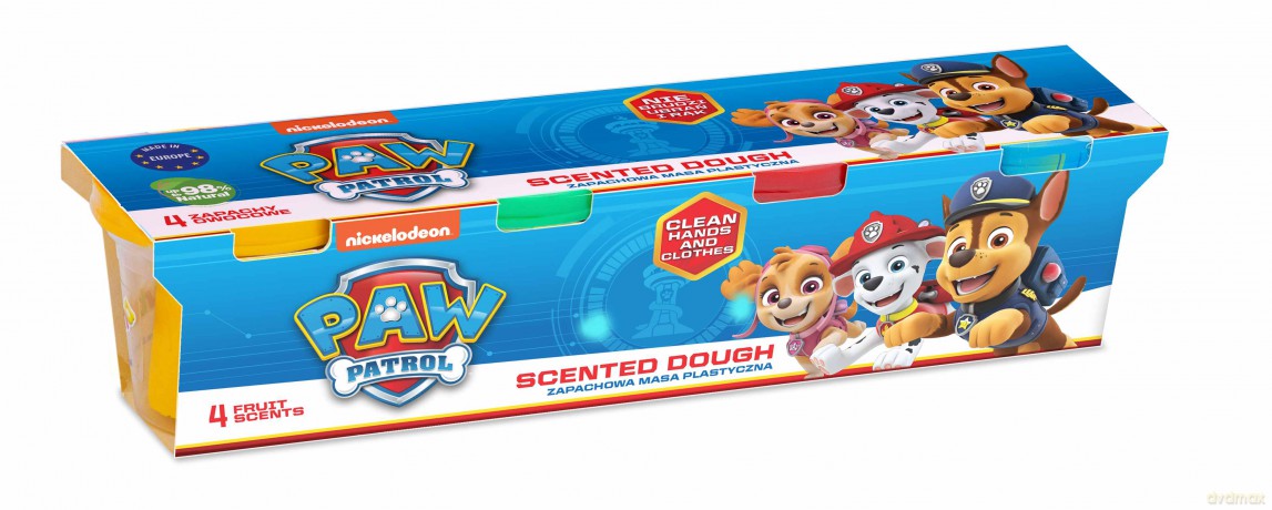 Masa plastyczna Paw Patrol 4x100 g