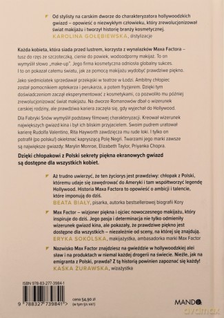 Max Factor. Twórca imperium piękna - Fred E. Basten [KSIĄŻKA]