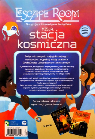 Misja: Stacja Kosmiczna!. Escape Room - Em Bruce [KSIĄŻKA]