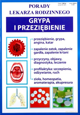 Porady lek. rodzinnego. Grypa i przeziębienie [KSĄŻKA]
