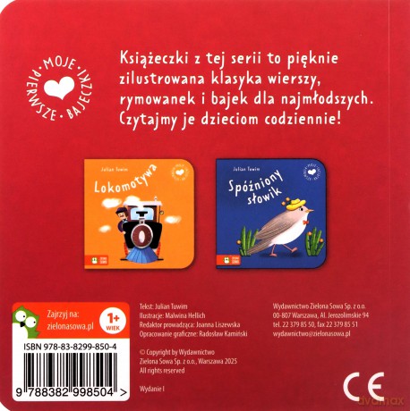 Okulary. Moje pierwsze bajeczki - Julian Tuwim [KSIĄŻKA]