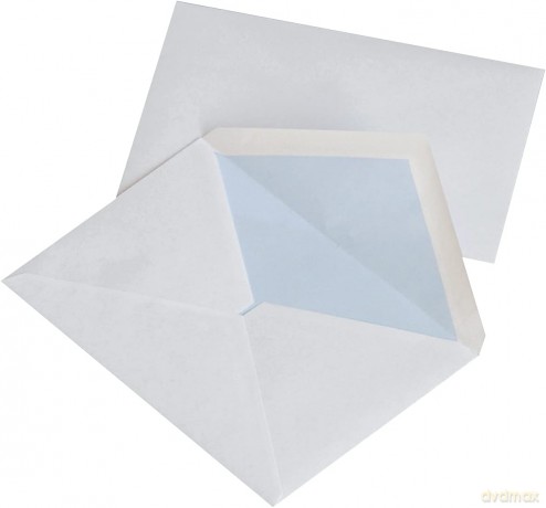 Paczka koperty z klejem Office Products 114x162mm białe 50szt.
