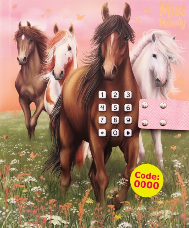 Pamiętnik grający na kod Miss Melody 13236A