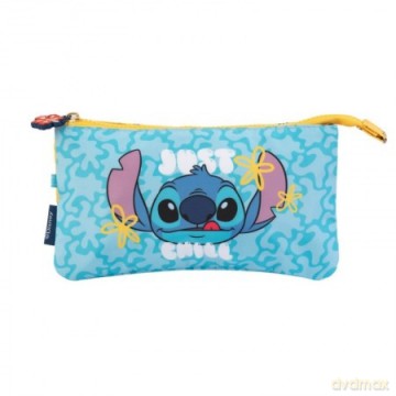 Piórnik trzykomorowy Stitch MARE0285