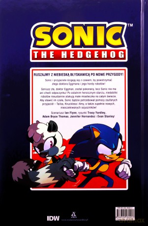 Punkt zwrotny 1. Sonic the Hedgehog (Tom 1) - IAN FLYNN, Tracy Yardley, Adam Bryce Thomas [KOMIKS]