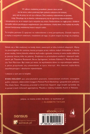 Rodzicielstwo na każdy dzień roku. 366 medytacji na temat miłości i wychowywania wspaniałych dzieci - Ryan Holiday [KSIĄŻKA]