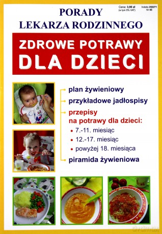 Porady lek. rodzinnego. Zdrowe potrawy.. [KSĄŻKA]