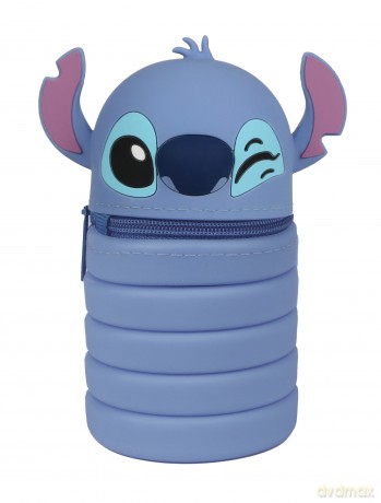 Saszetka silikonowa Disney Blue Stitch z główką