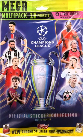 UEFA Champions League 2024/25 naklejki mega multipack [FIGURKA]