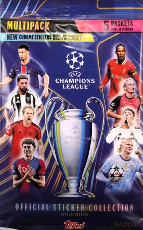 UEFA Champions League 2024/25 naklejki Multipack [FIGURKA]