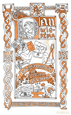Wielka draka w starym młynie. Pan Wiedźma (Tom 4) - Bartosz Minkiewicz [KOMIKS]