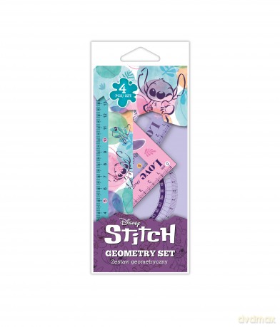 Zestaw geometryczny Disney Fashion Stitch pastel