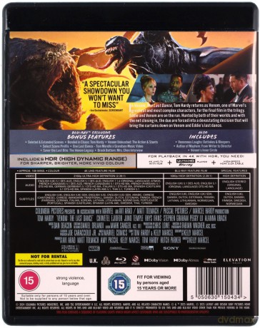 Venom: The Last Dance (Venom 3: Ostatni taniec) [Blu-Ray 4K]+[Blu-Ray]