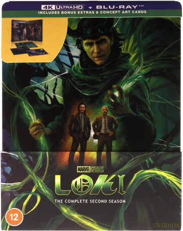 Loki Season 2 (steelbook) [2xBlu-Ray 4K]+[2xBlu-Ray]