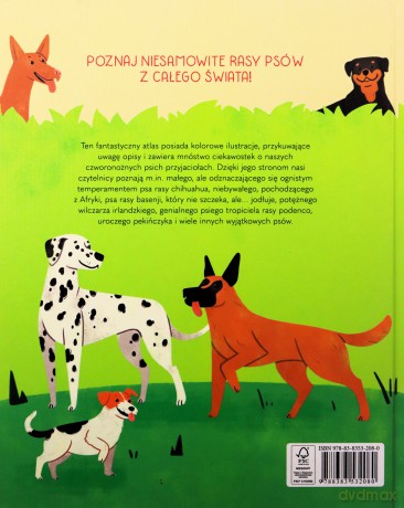 Atlas psów. Rasy z całego świata - Frances Evans, Kelsey Heaton [KSIĄŻKA]