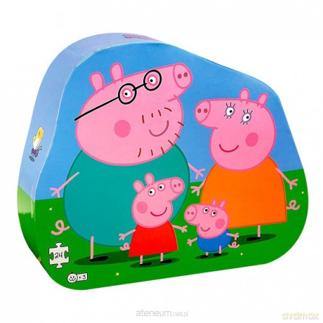 BARBO 24 el. Świnka Peppa. Rodzina [PUZZLE]