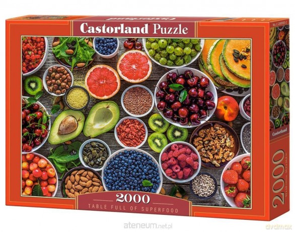CASTORLAND 2000 el. Table Full of Superfood [PUZZLE]