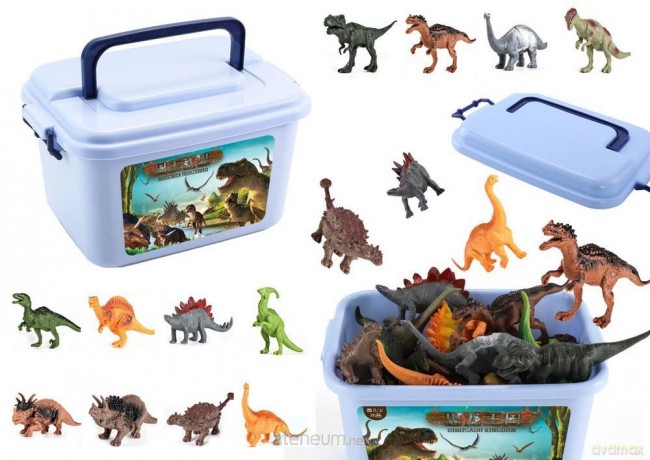 Dinozaury z akcesoriami 46el [FIGURKA]
