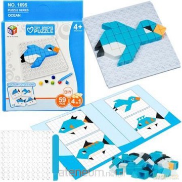 DIY morska mozaika 59el [PUZZLE]
