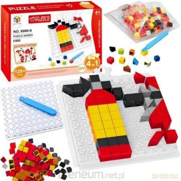 DIY mozaika straży pożarnej 128el [PUZZLE]