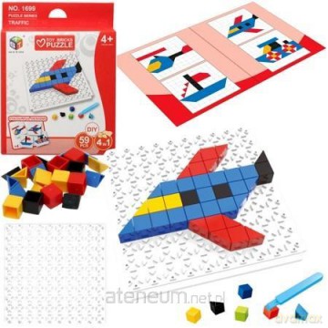 DIY mozaika transportu 59el [PUZZLE]