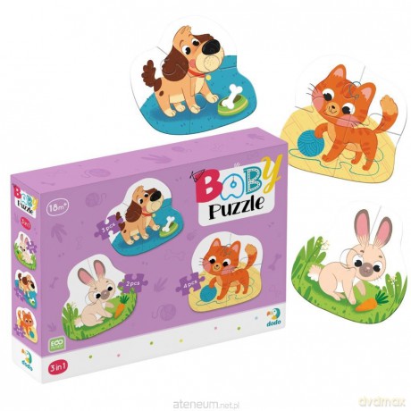 DODO 3w1 Zwierzaki [PUZZLE]