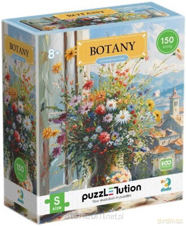 DODO EasyS 150 el. Botanika: Kwiaty w wazonie [PUZZLE]