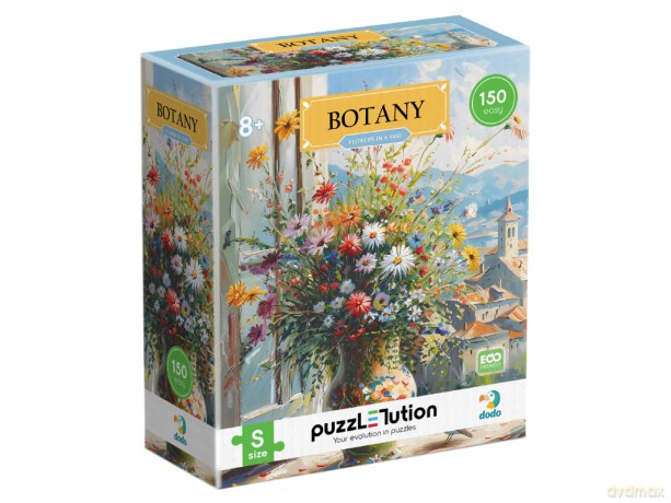 DODO EasyS 150 el. Botanika: Kwiaty w wazonie [PUZZLE]