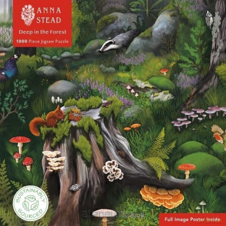 FLAME TREE 1000 el. W lesie Anna Stead [PUZZLE]