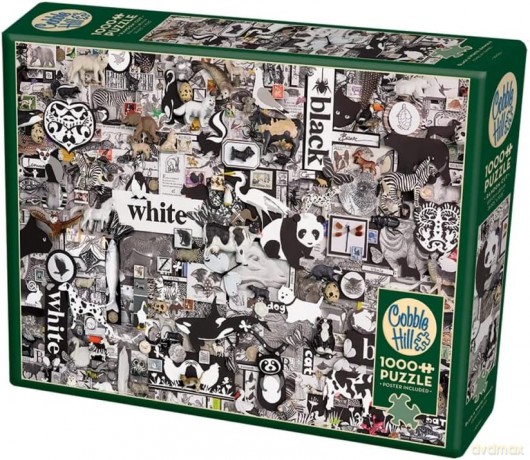 G3 1000 el. Czarno-białe zwierzęta [PUZZLE]