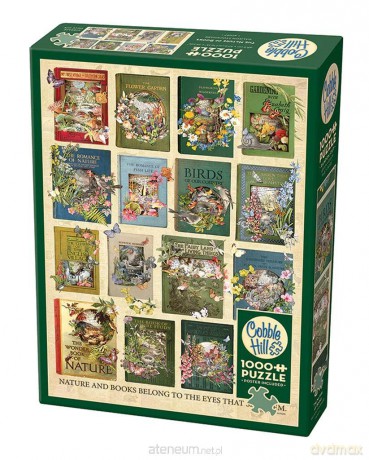 G3 1000 el. Książki przyrodnicze [PUZZLE]