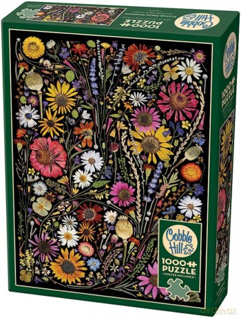 G3 1000 el. Prasowane kwiaty: Szczęście [PUZZLE]
