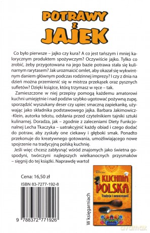 Potrawy z jajek - Barbara Jakimowicz-Klein [KSIĄŻKA]