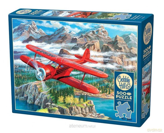 G3 500 el. Dwupłatowiec Beechcraft Staggerwing [PUZZLE]