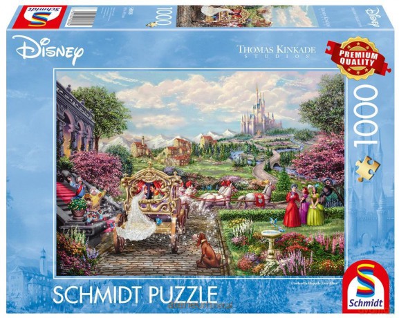 G3 PQ 1000 el. Thomas Kinkade Kopciuszek Disney [PUZZLE]