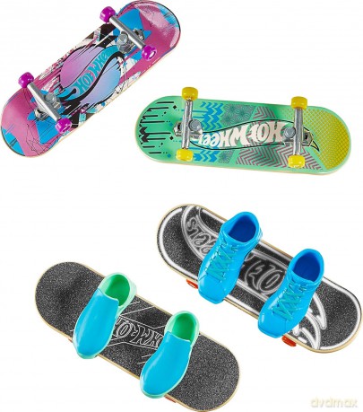Hot Wheels Skate Deska + buty 4-pak
