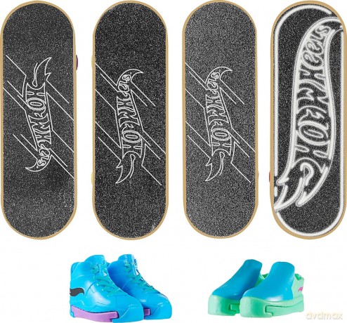 Hot Wheels Skate Deska + buty 4-pak