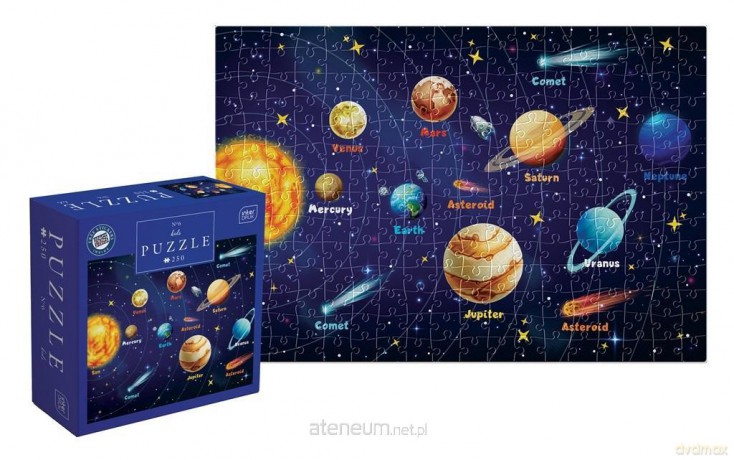 INTERDRUK 250 el. Kids 6 el. Solar System [PUZZLE]