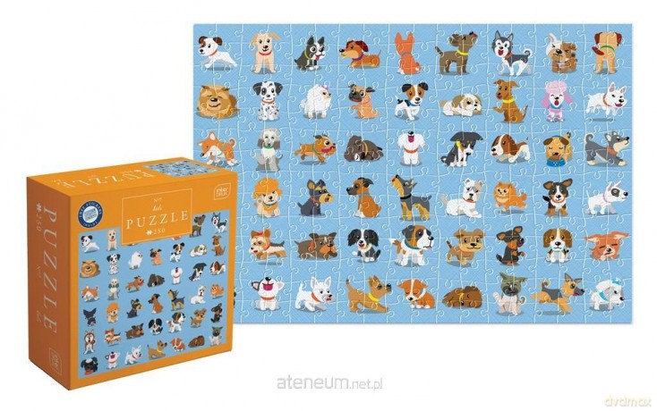 INTERDRUK 250 el. Kids 7 Dogs [PUZZLE]