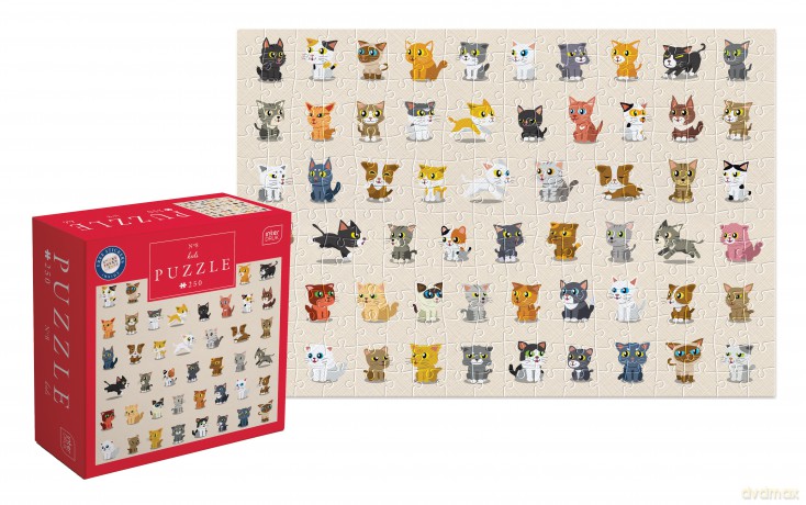 INTERDRUK 250 el. Kids 8 el. Cats [PUZZLE]