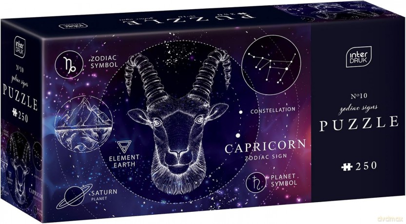 INTERDRUK 250 el. Zodiac Signs 10 el. Capricorn [PUZZLE]