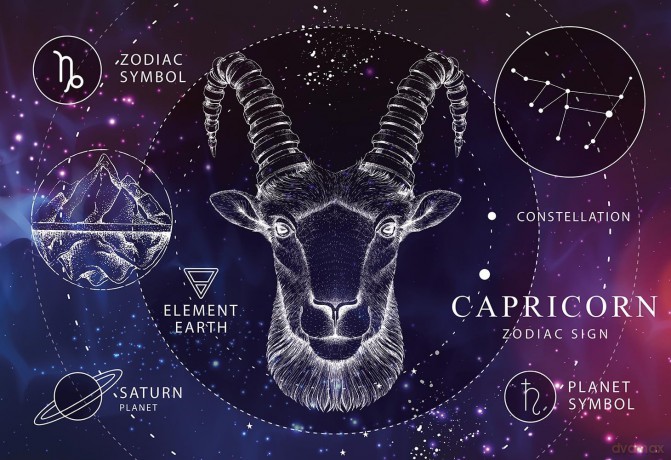 INTERDRUK 250 el. Zodiac Signs 10 el. Capricorn [PUZZLE]